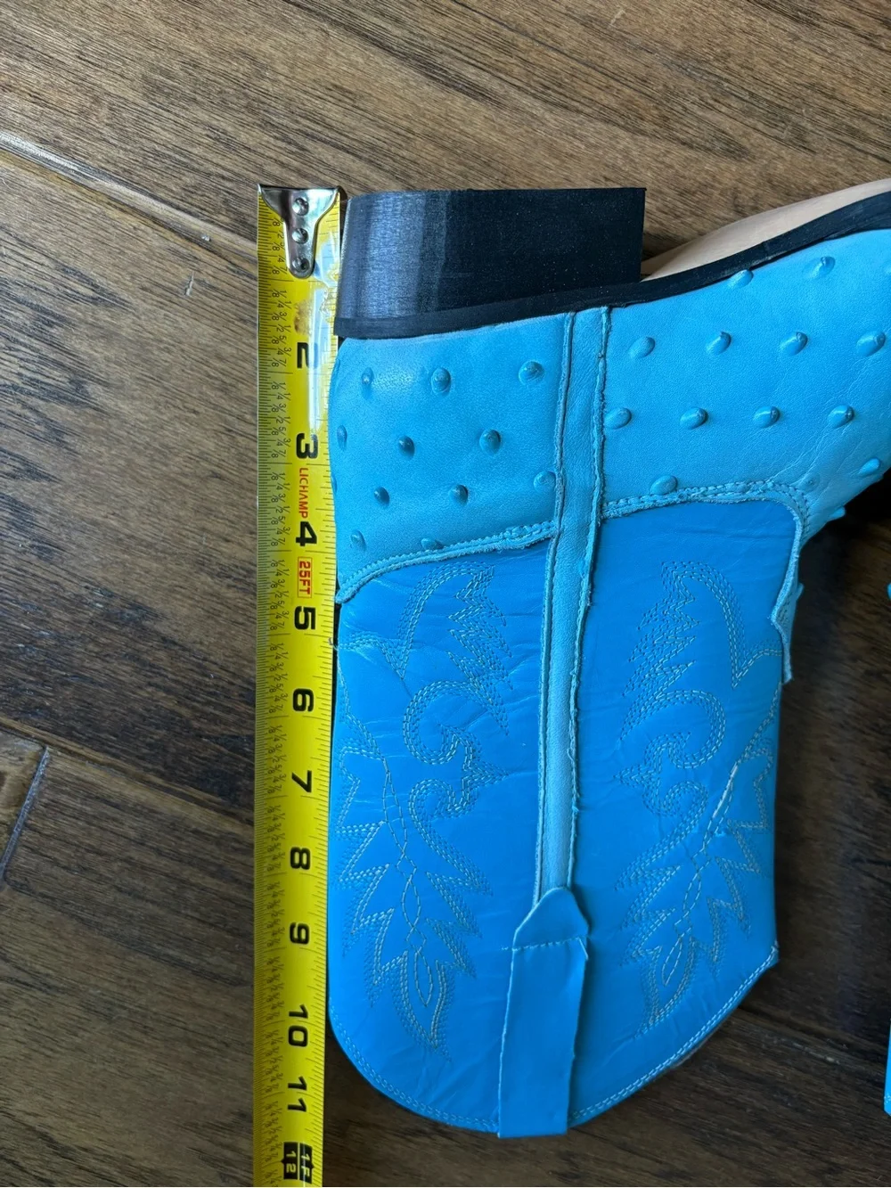 Kids Bright Turquoise Cowboy Boots - Youth Western Style